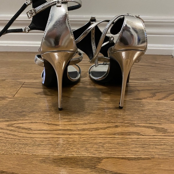 Giuseppe Zanotti Metallic silver heels size 36.5 - Picture 2 of 5